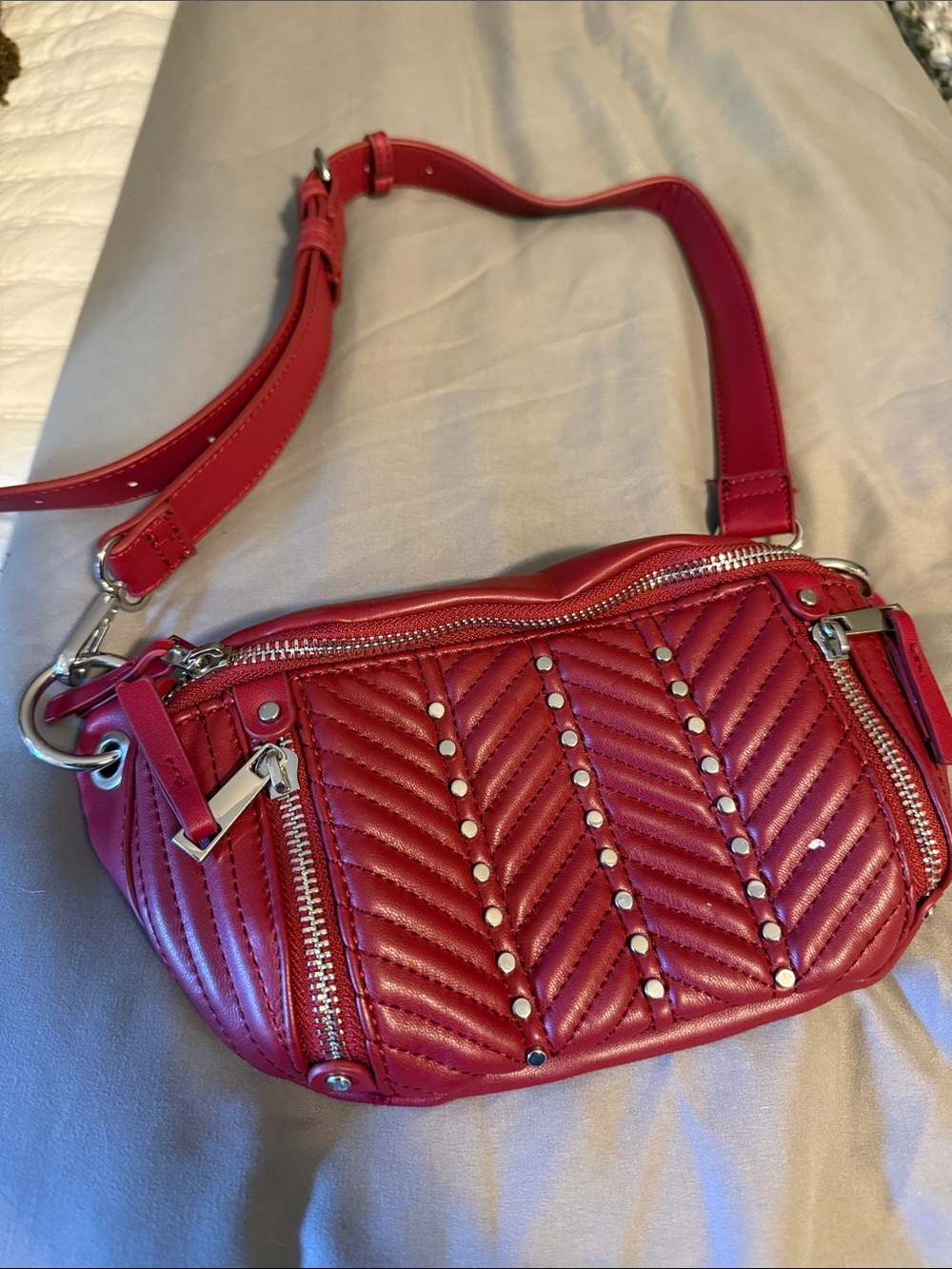 ⭐️ZARA⭐️ studded belt bag